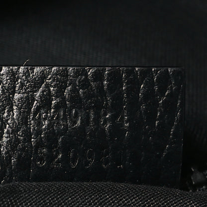 Gucci Nylon Monogram Small Flat Messenger Bag Black 7 of 10