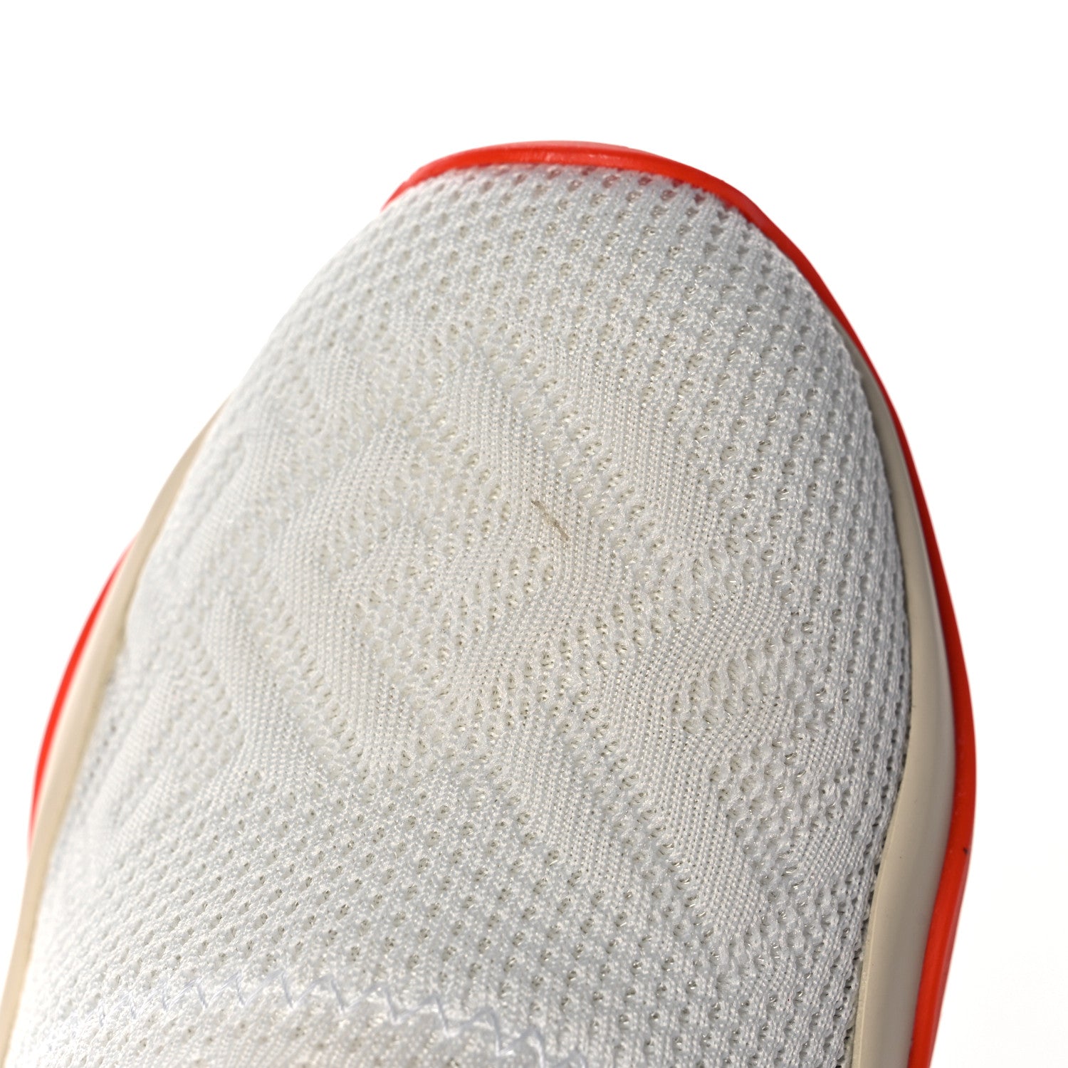Fendi Technical 3D Mesh Womens FFluid Zip Up Sneakers 37 White Latte Ruggine 9 of 10