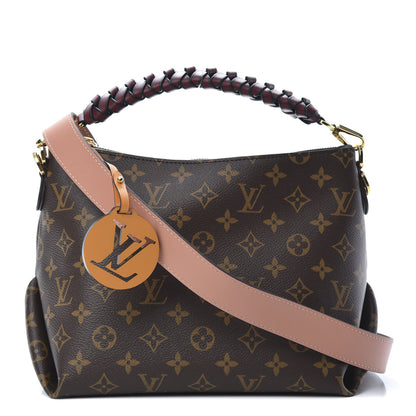 Louis Vuitton Monogram Beaubourg Hobo Mini Bordeaux Red Peach Safran Blue Jean Blue 2 of 11