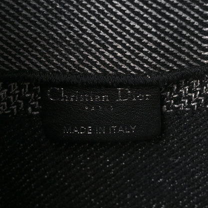 Christian Dior Canvas Tartan Diorcamp Messenger Black White 6 of 9