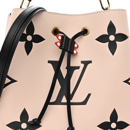 Louis Vuitton Empreinte Monogram Giant Crafty Neonoe MM Creme Black 9 of 11