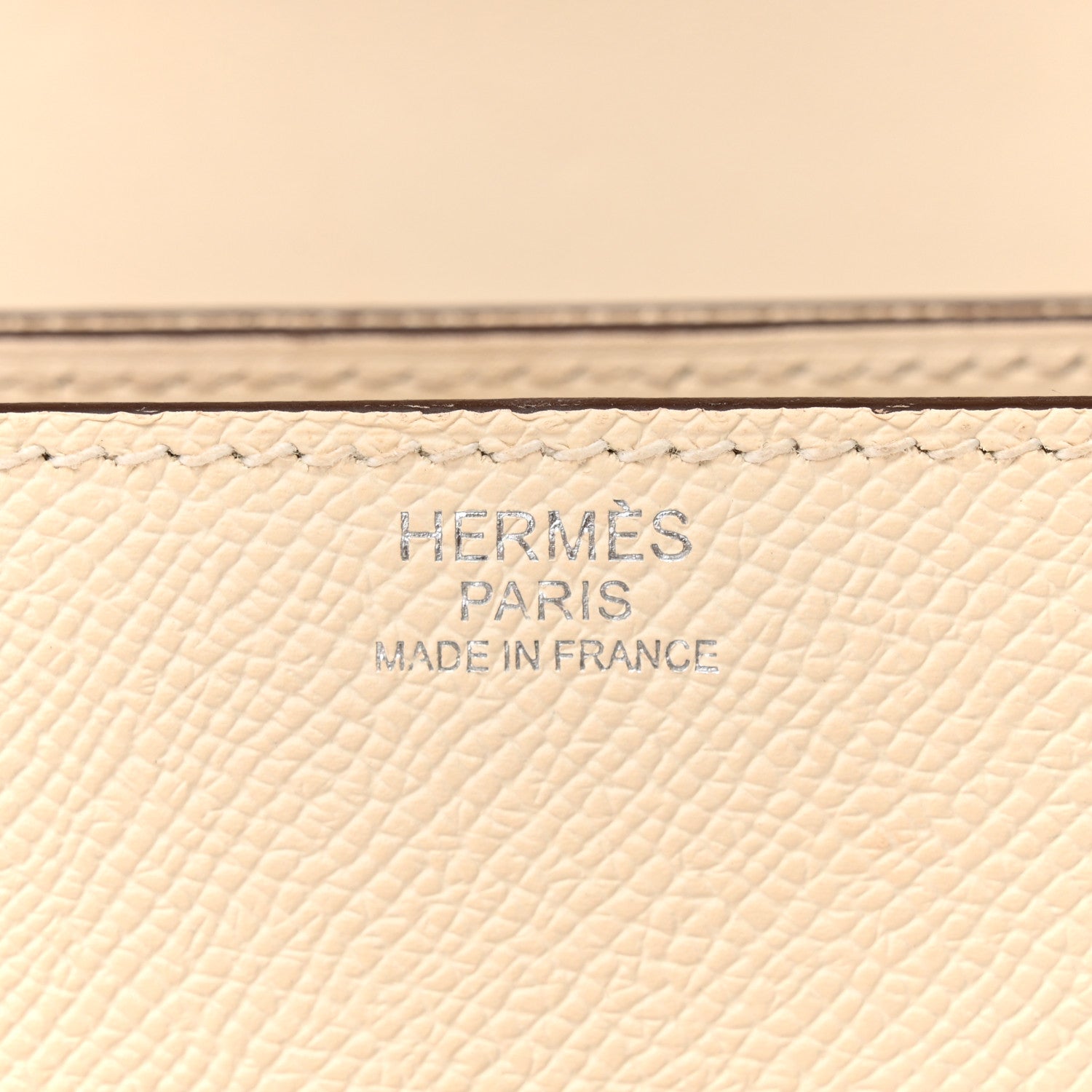 Hermes Epsom Mosaique Au 24-17 Craie 6 of 17
