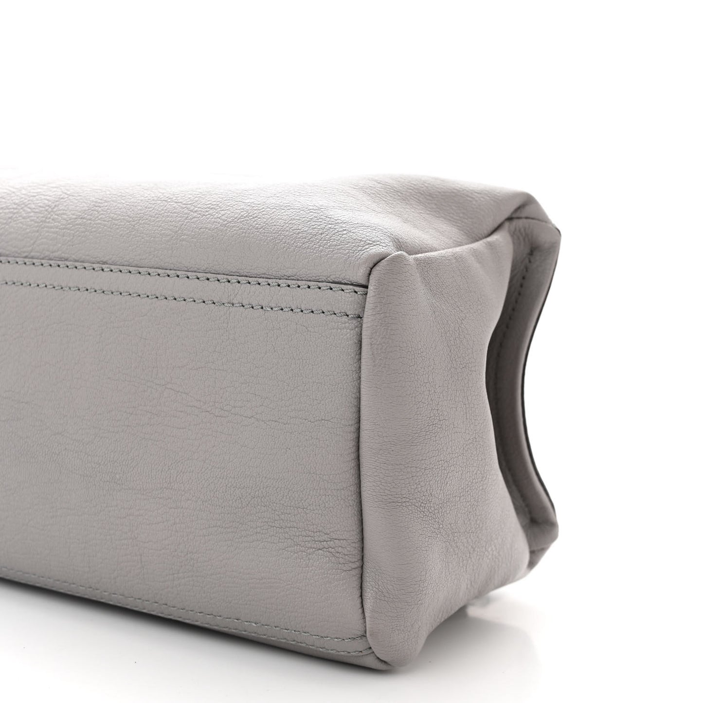Sugar Goatskin Medium Pandora Pearl Grey
