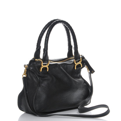 Chloe Calfskin Medium Marcie Satchel Black 4 of 8