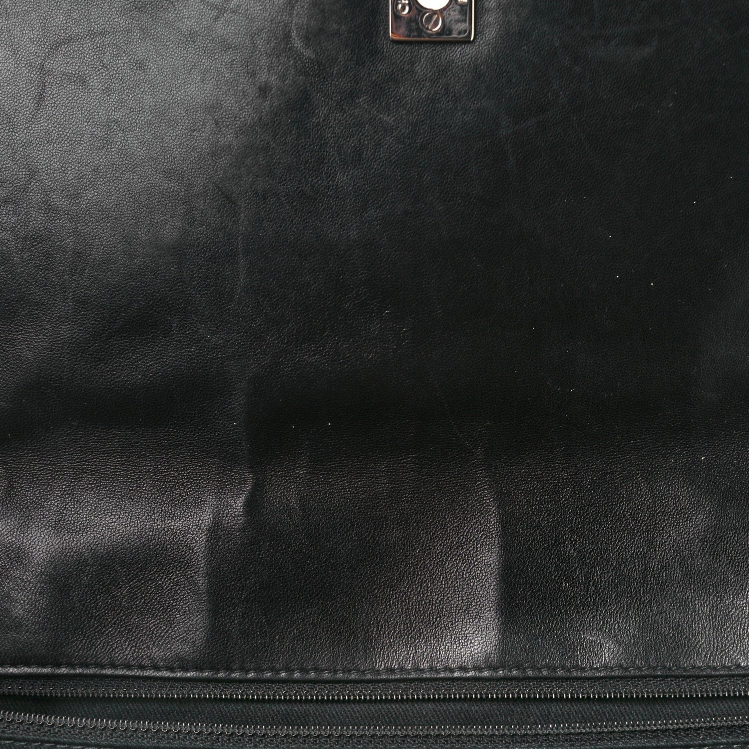 Chanel Vinyl Quilted In the Business Flap Bag Black 12 of 14