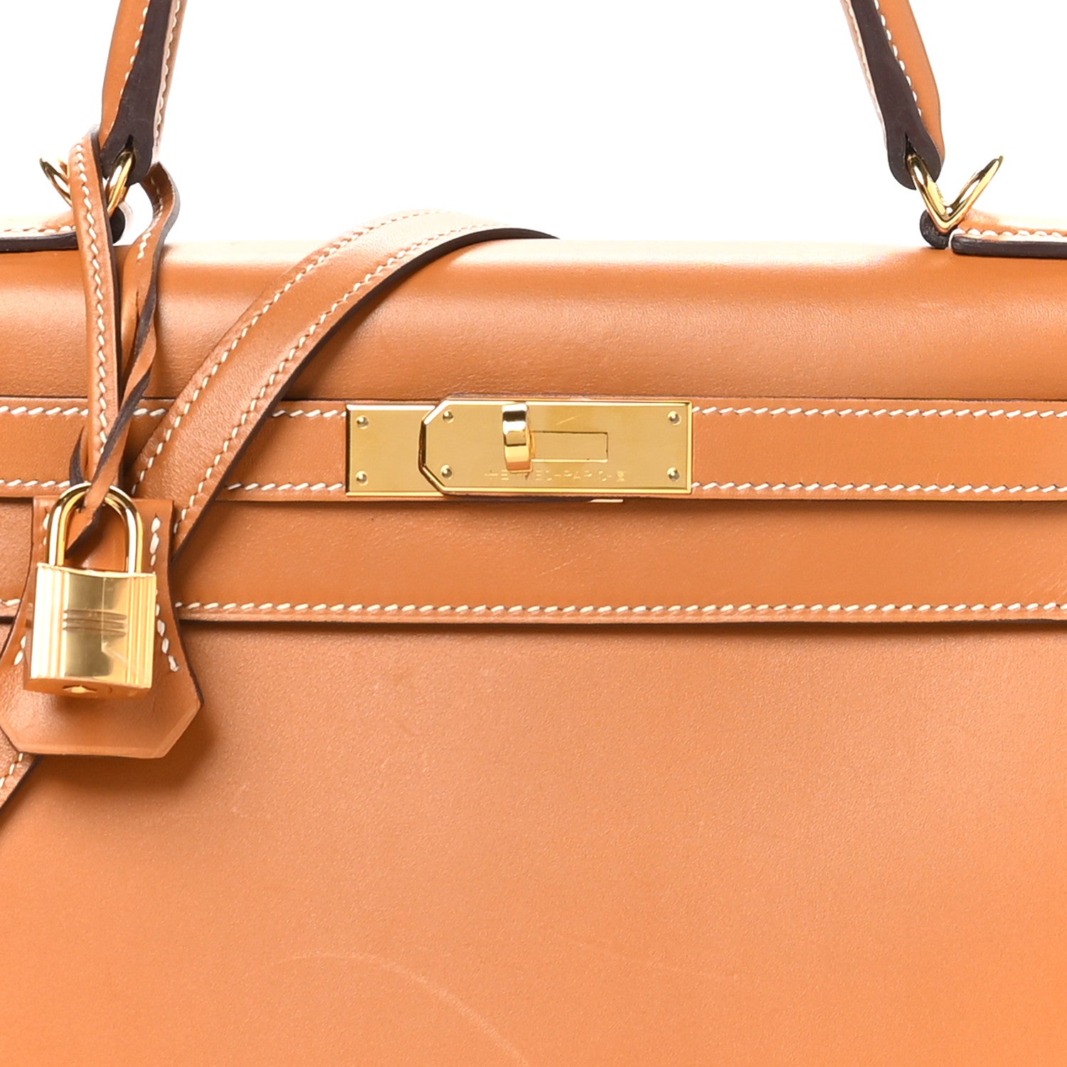 Hermes Veau Butler Kelly Sellier 28 Naturel Sable 8 of 11