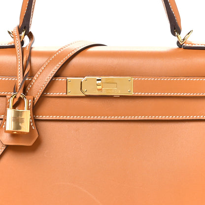 Hermes Veau Butler Kelly Sellier 28 Naturel Sable 8 of 11
