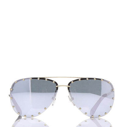 Louis Vuitton The Party Aviator Sunglasses Z0911U Blue 2 of 8