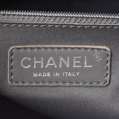Chanel Caviar Quilted XL Grand Shopping Tote GST Red 10 of 11