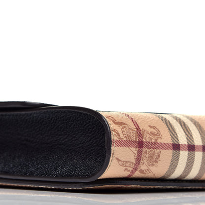 Burberry Haymarket Check Small Loxley Crossbody Bright Toffee 7 of 8