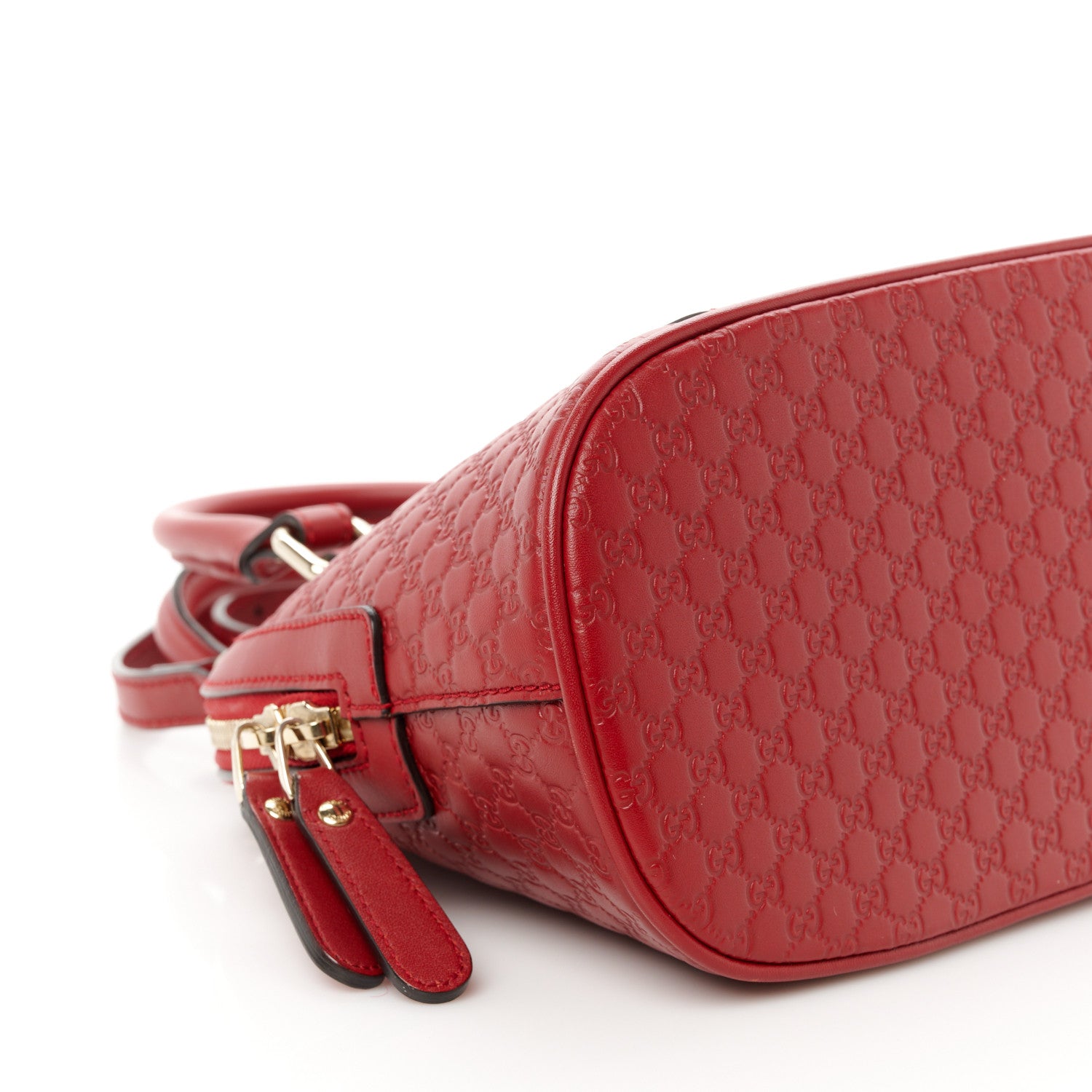 Gucci Soft Microguccissima Mini Dome Bag Rosso 10 of 11
