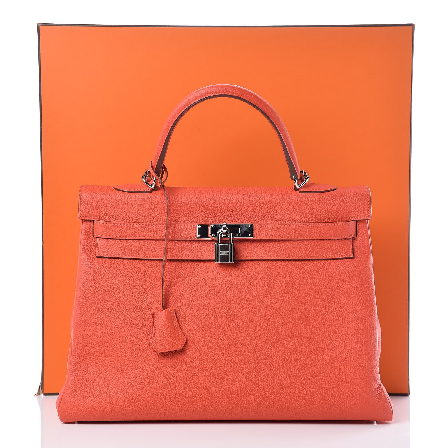 Hermes Togo Kelly Retourne 35 Capucine 35 of 35