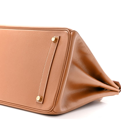 Hermes Courchevel Birkin 35 Gold 10 of 17
