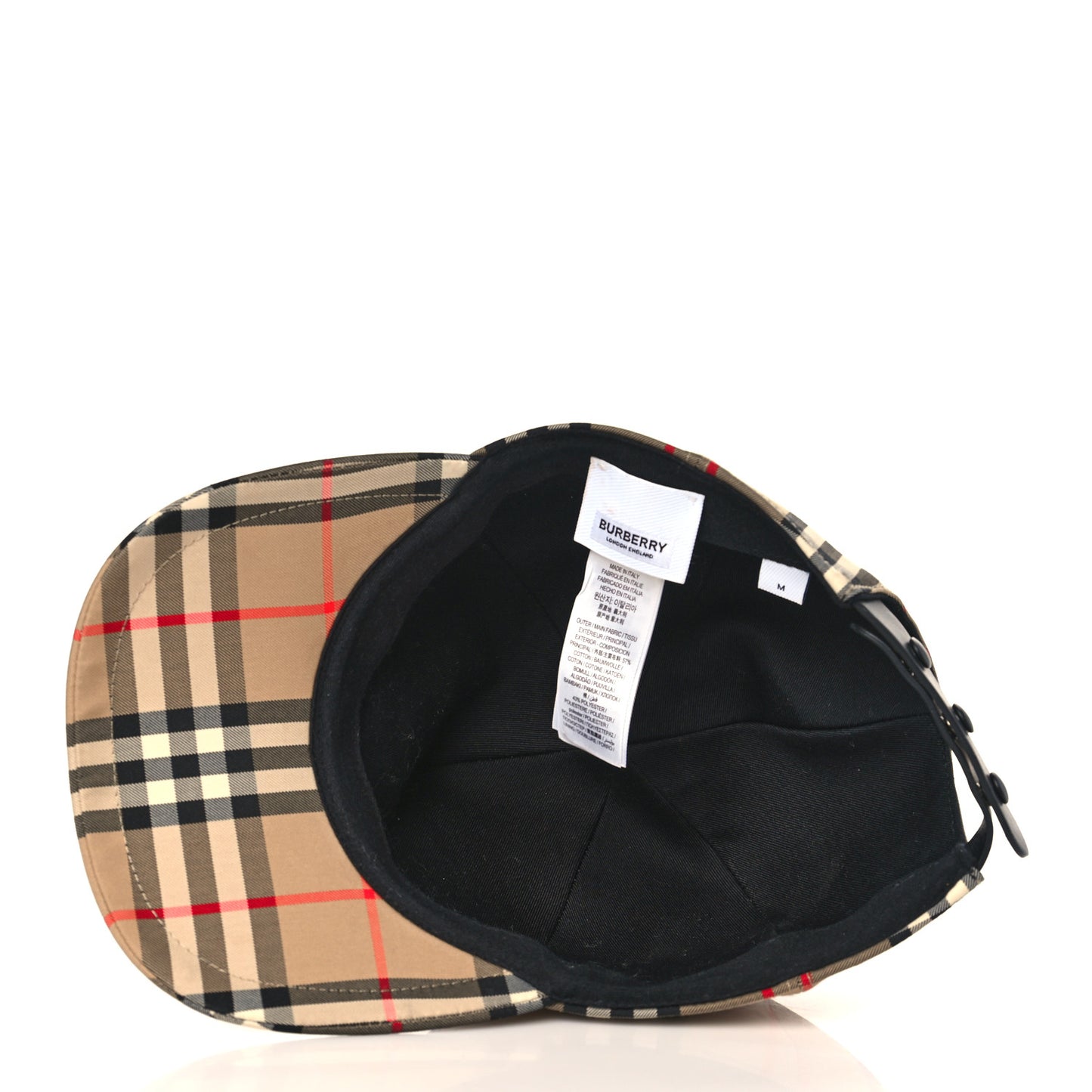 Technical Cotton Giant Baseball Cap M