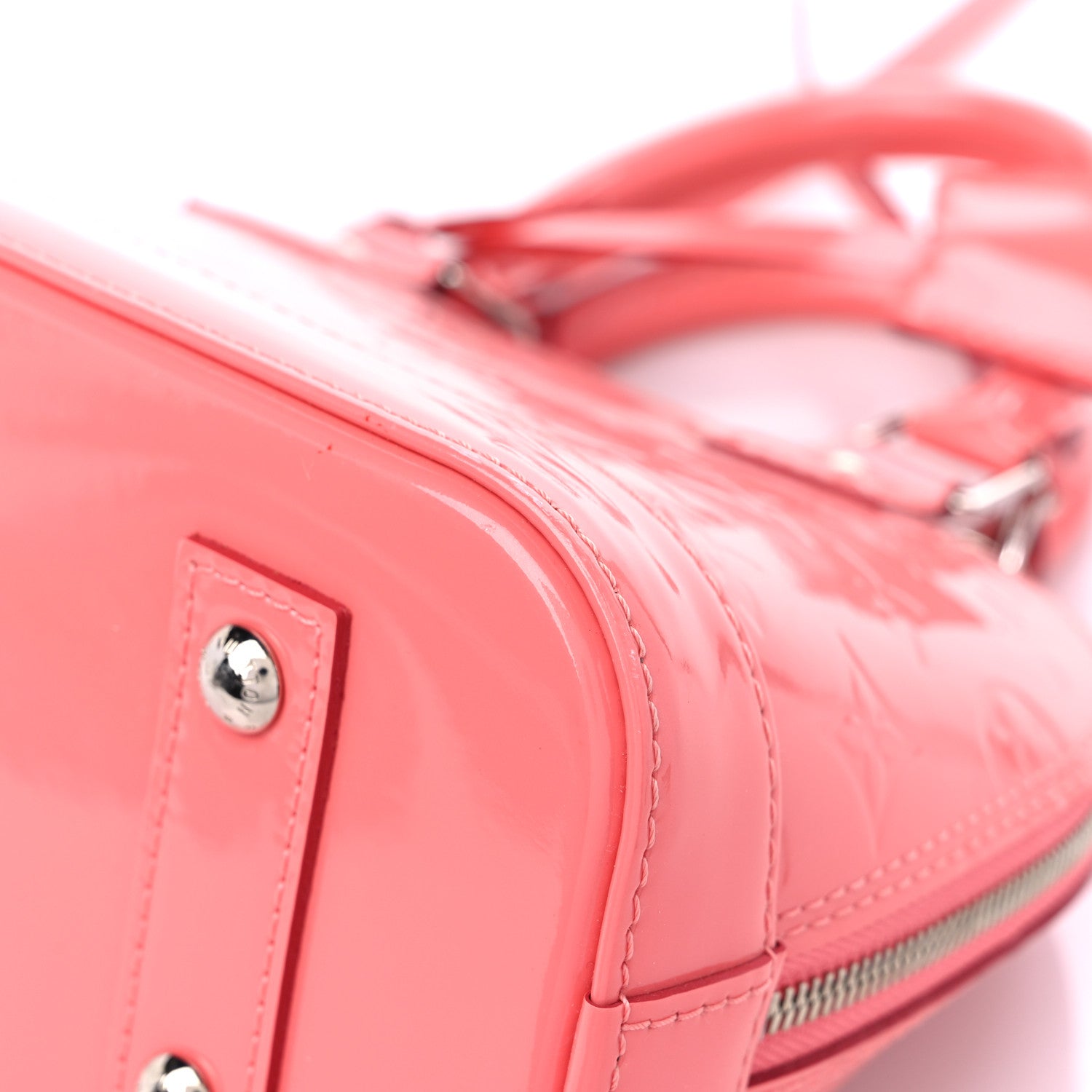 Louis Vuitton Vernis Alma BB Poppy 9 of 12