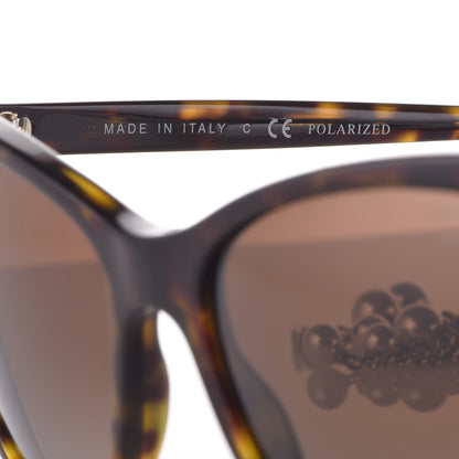 Chanel Acetate Polarized Fantasy Pearl Cat Eye Sunglasses 5341-H Tortoise 6 of 7