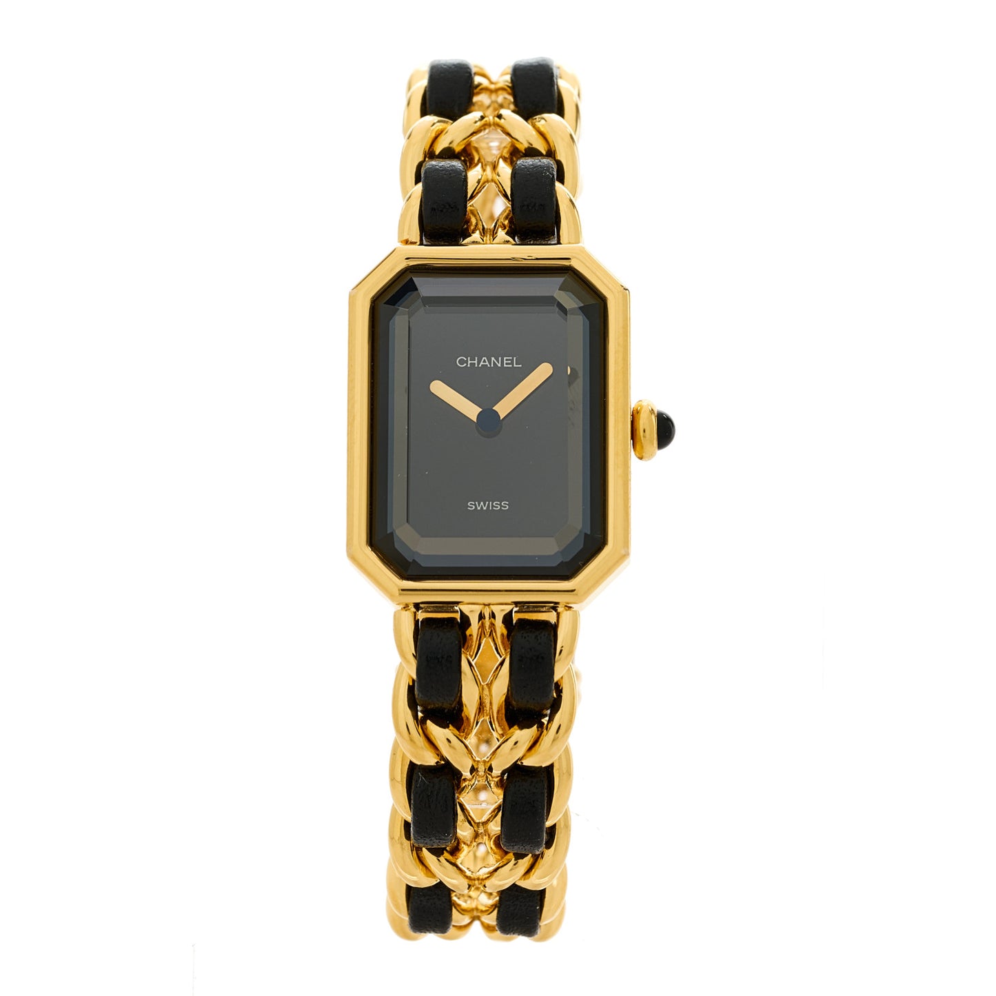 Stainless Steel Lambskin 20mm Chain Premiere Quartz Watch Gold M