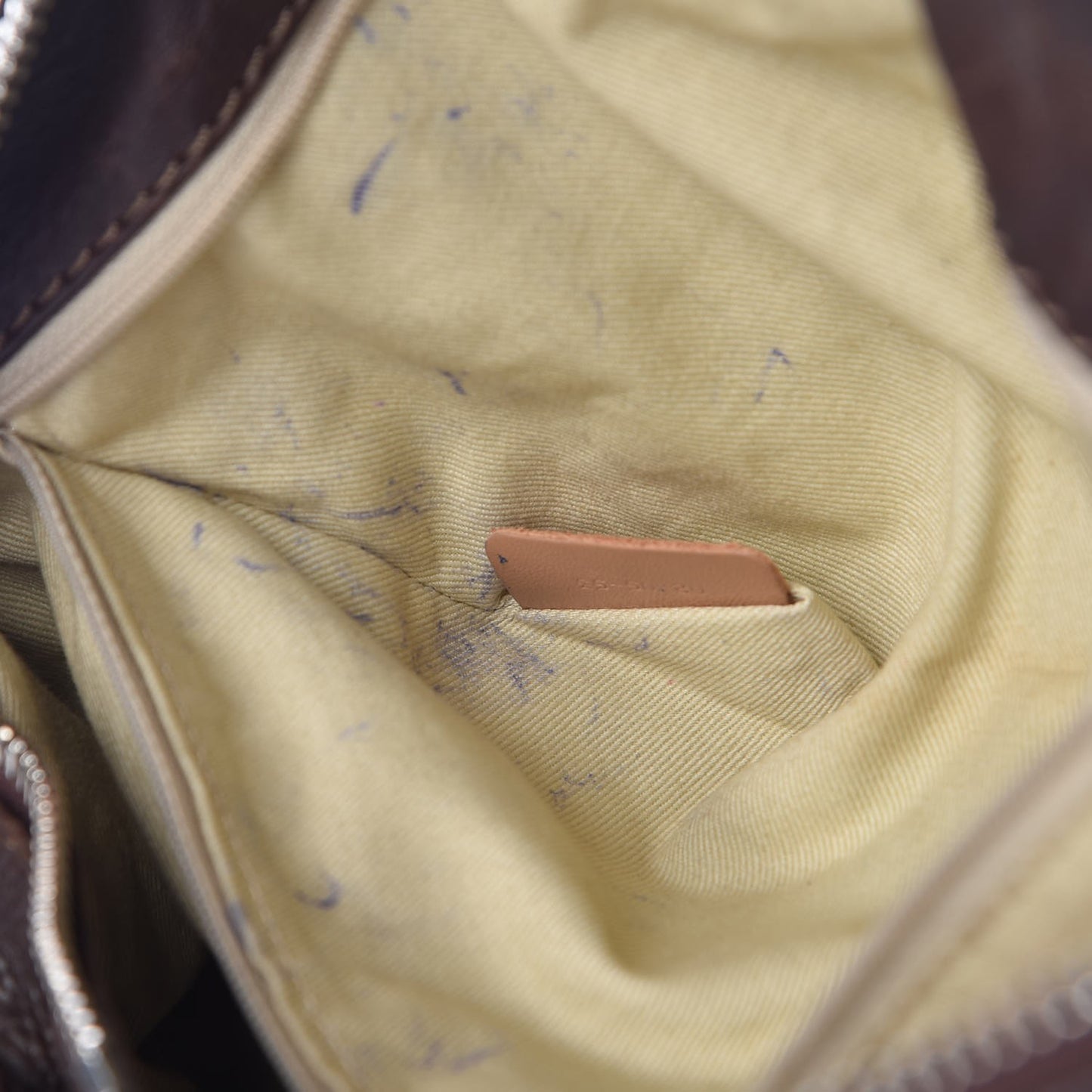 Calfskin Medium Paddington Satchel Chocolate