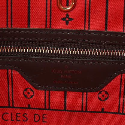 Louis Vuitton Damier Ebene Neverfull MM 6 of 11