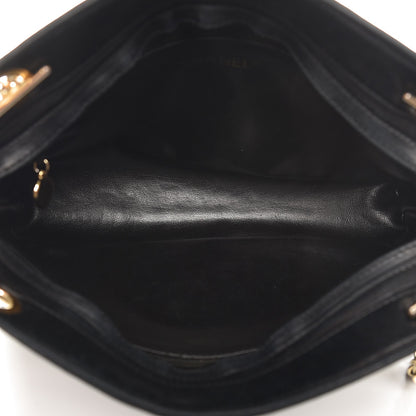 Chanel Lambskin Quilted Shoulder Bag Black 5 of 7
