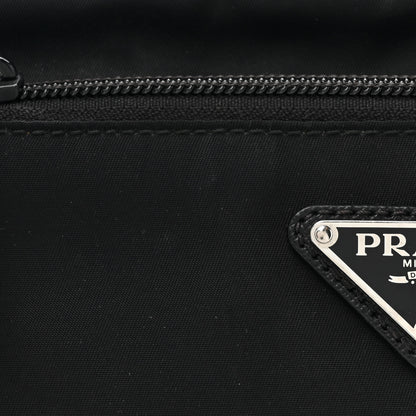 Prada Tessuto Nylon Saffiano Belt Bag Black 7 of 12
