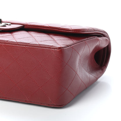 Chanel Caviar Quilted Jumbo Double Flap Dark Red 9 of 9