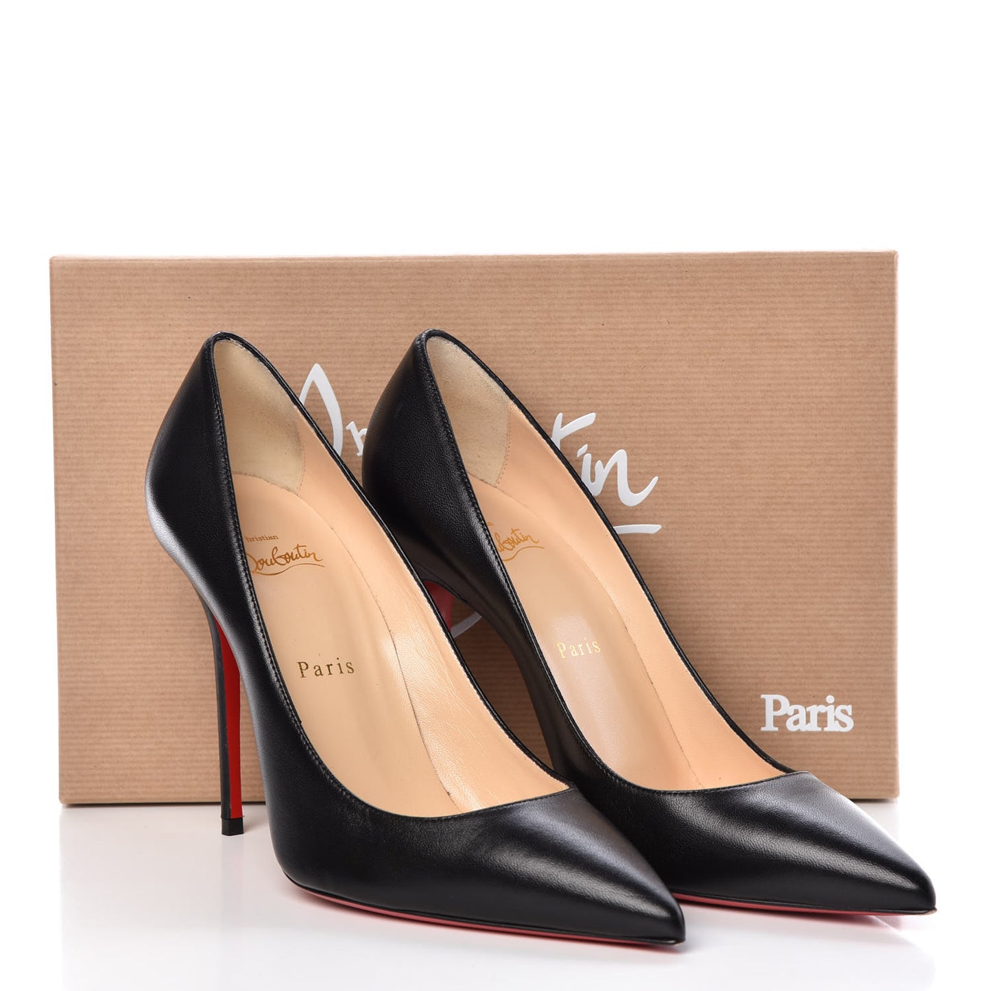 Shiny Nappa Decollete 554 100 Pumps 39.5 Black