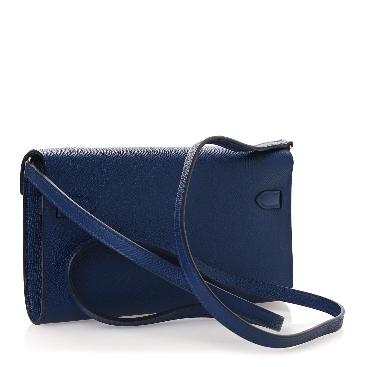 Epsom Kelly Wallet To Go Bleu Glacier Bleu Saphir