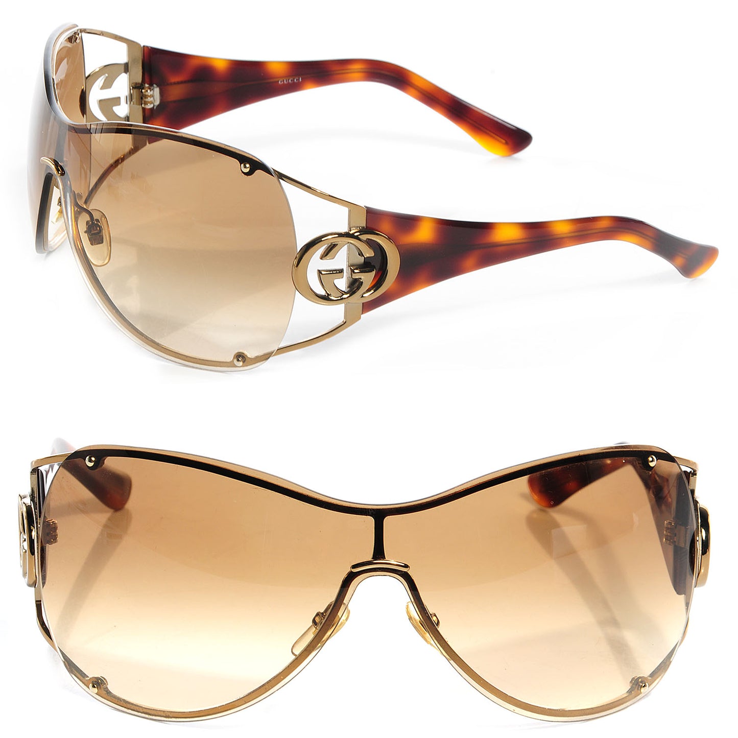 Tortoise Shell GG Sunglasses 2802/S Antique Gold