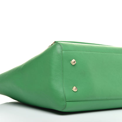 Mulberry Silky Calf Medium Willow Tote Green 7 of 9