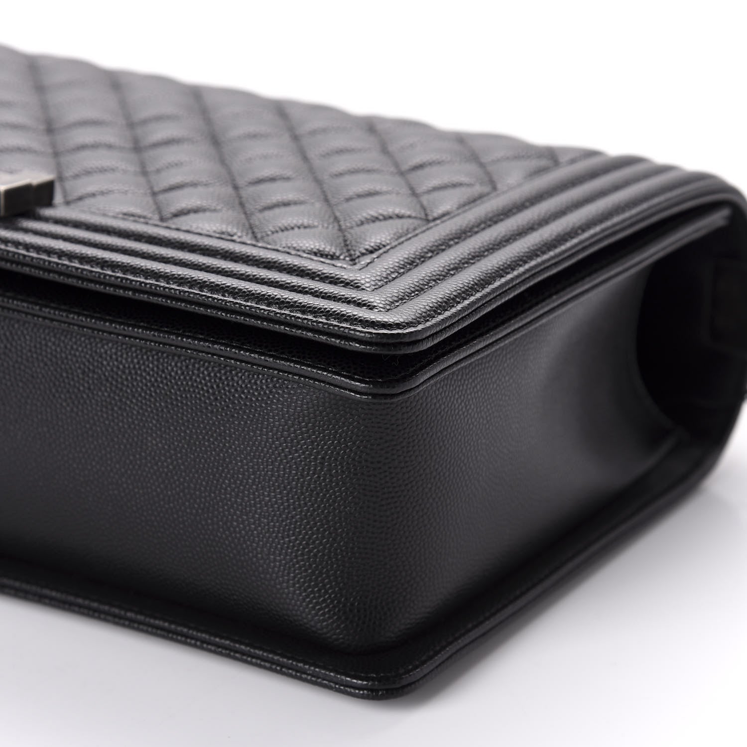 Chanel Caviar Quilted New Medium Boy Flap Black 8 of 12