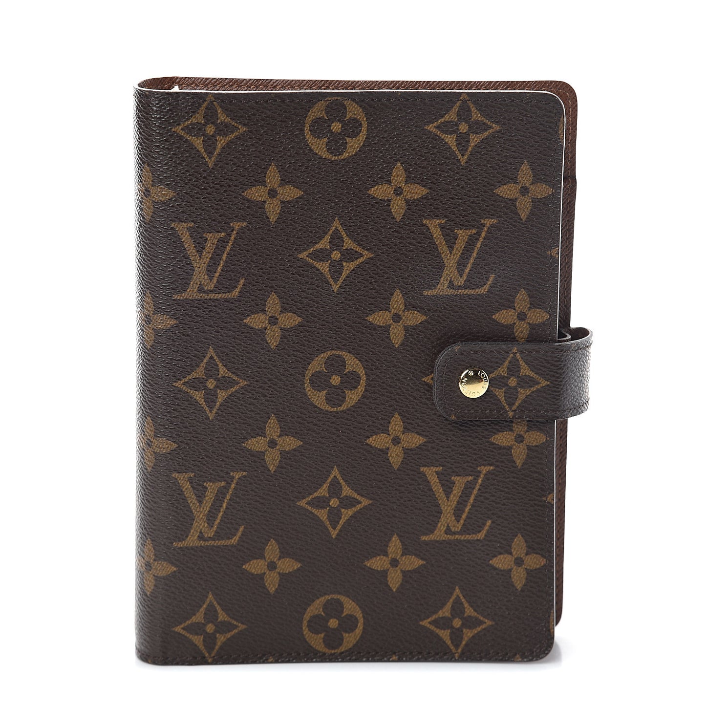 Monogram Medium Ring Agenda Cover
