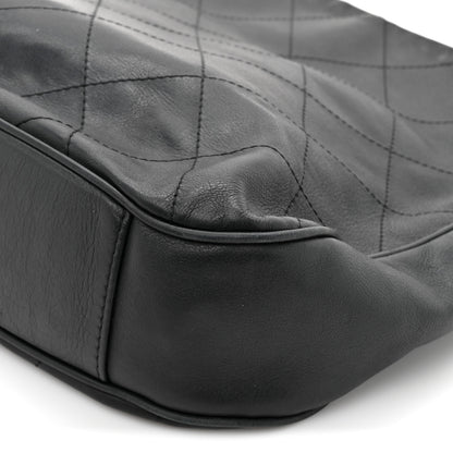 Chanel Calfskin Stitched Hobo Black 10 of 13