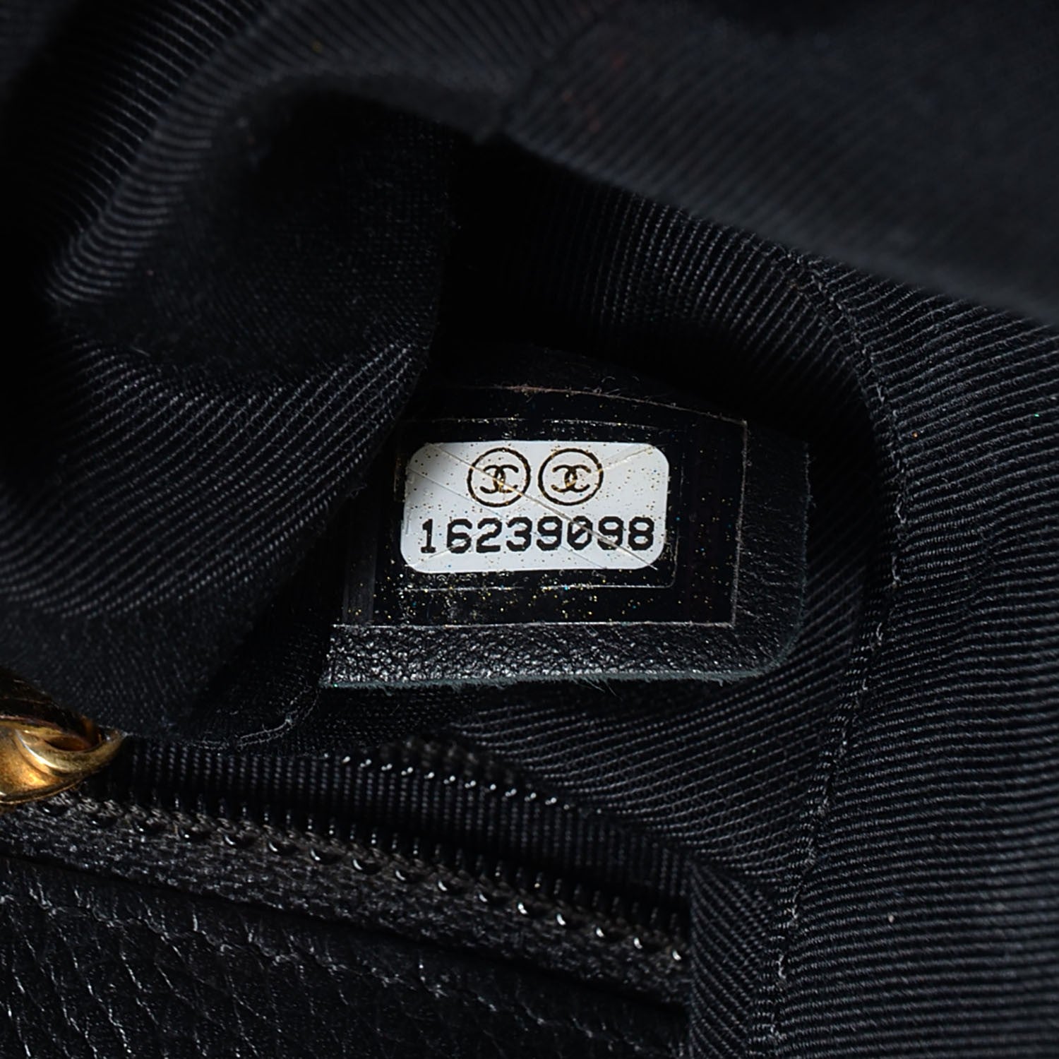 Chanel Calfskin Cerf Executive Shopper Tote Black 7 of 8