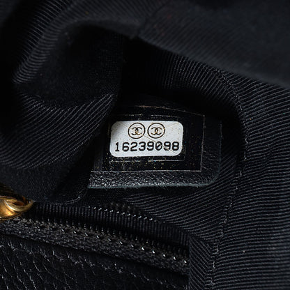 Chanel Calfskin Cerf Executive Shopper Tote Black 7 of 8