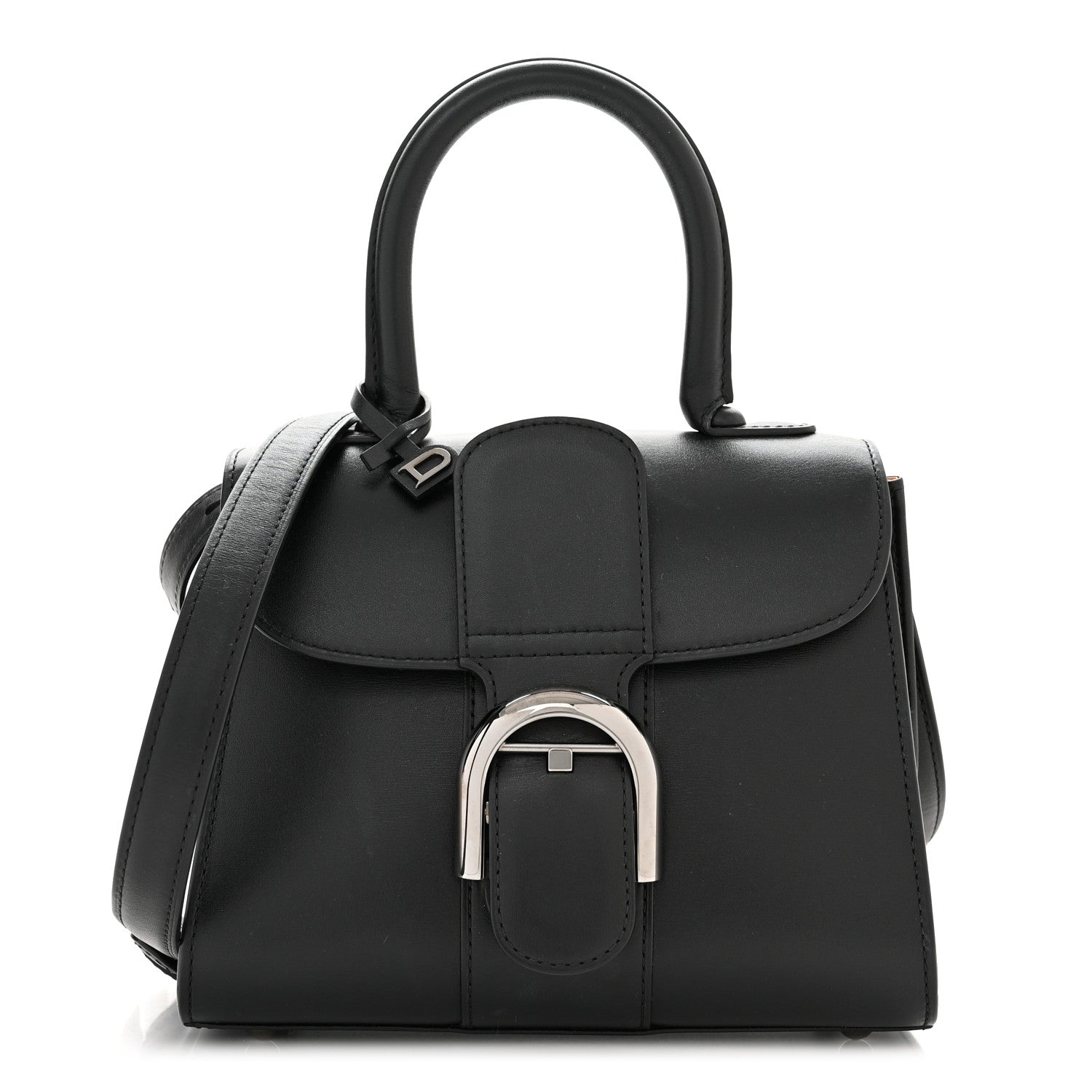 Delvaux Box Calfskin Mini Brillant Satchel Black 1 of 10