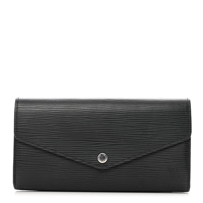 Louis Vuitton Epi Sarah Wallet NM Black 1 of 10