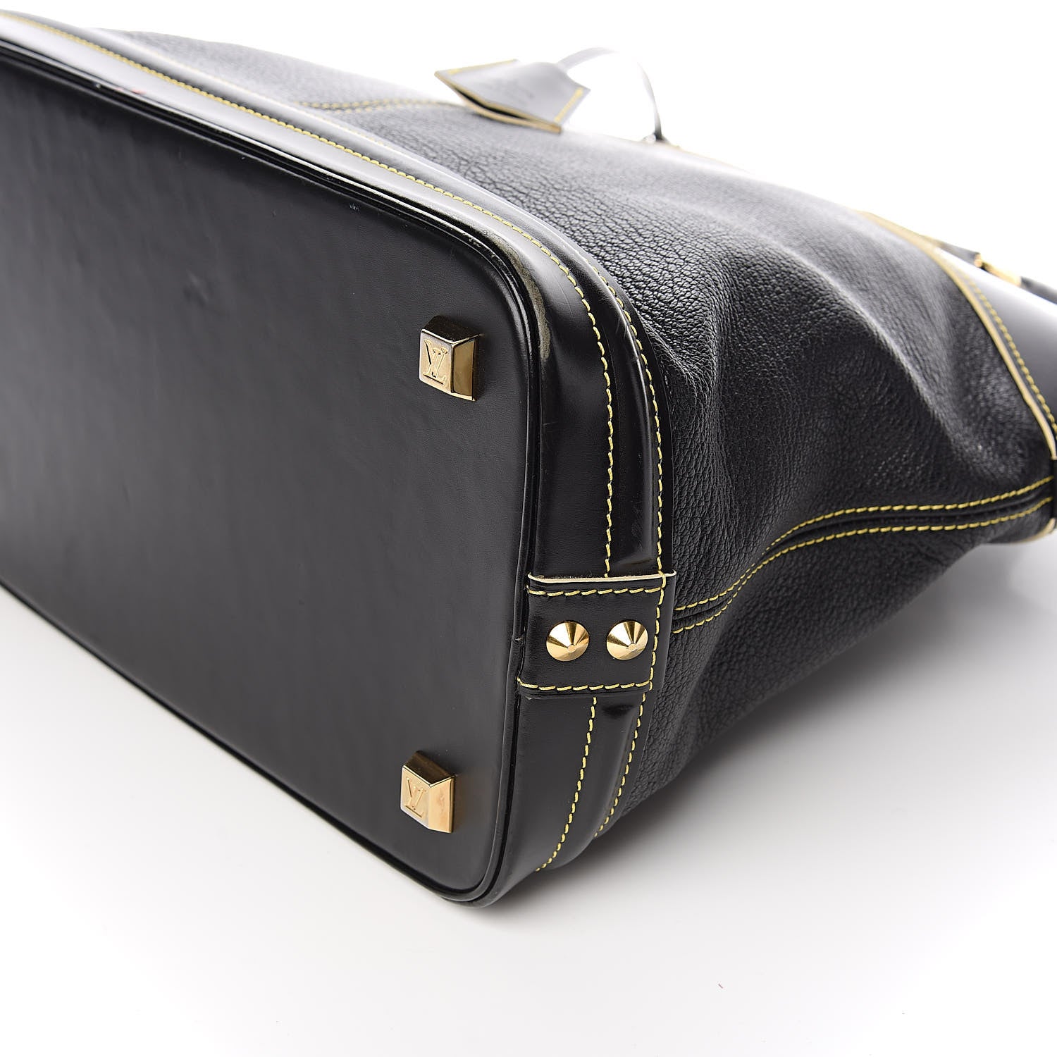 Louis Vuitton Suhali Lockit MM Black 12 of 15