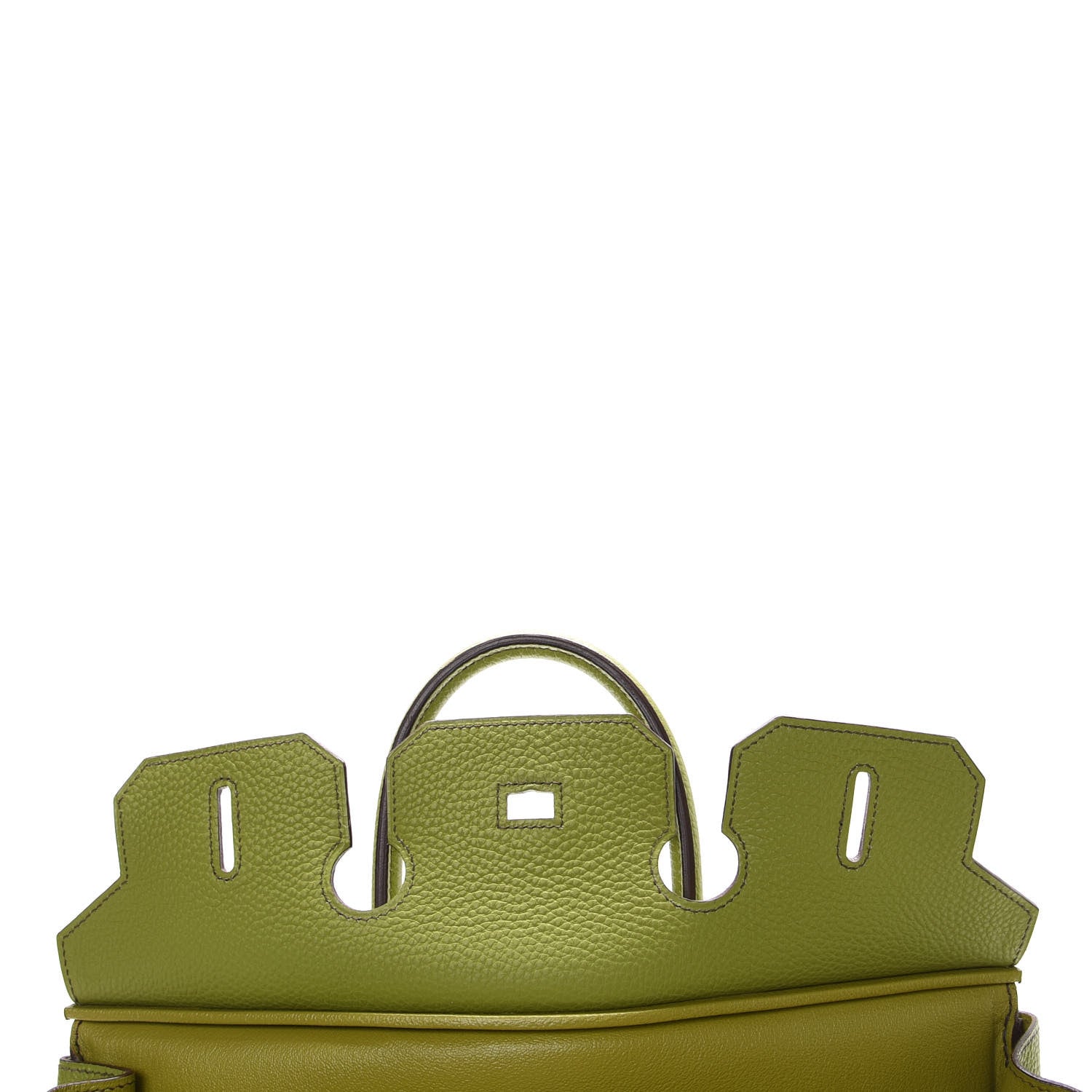 Hermes Togo Birkin 35 Vert Anis 14 of 37