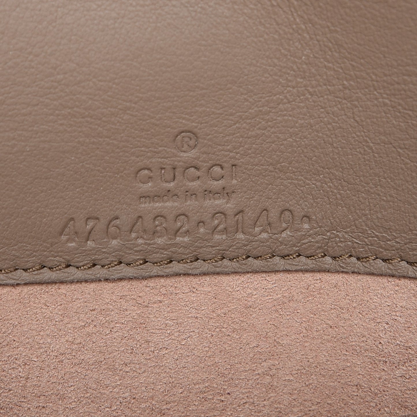 GG Supreme Monogram Super Mini Dionysus Shoulder Bag Taupe