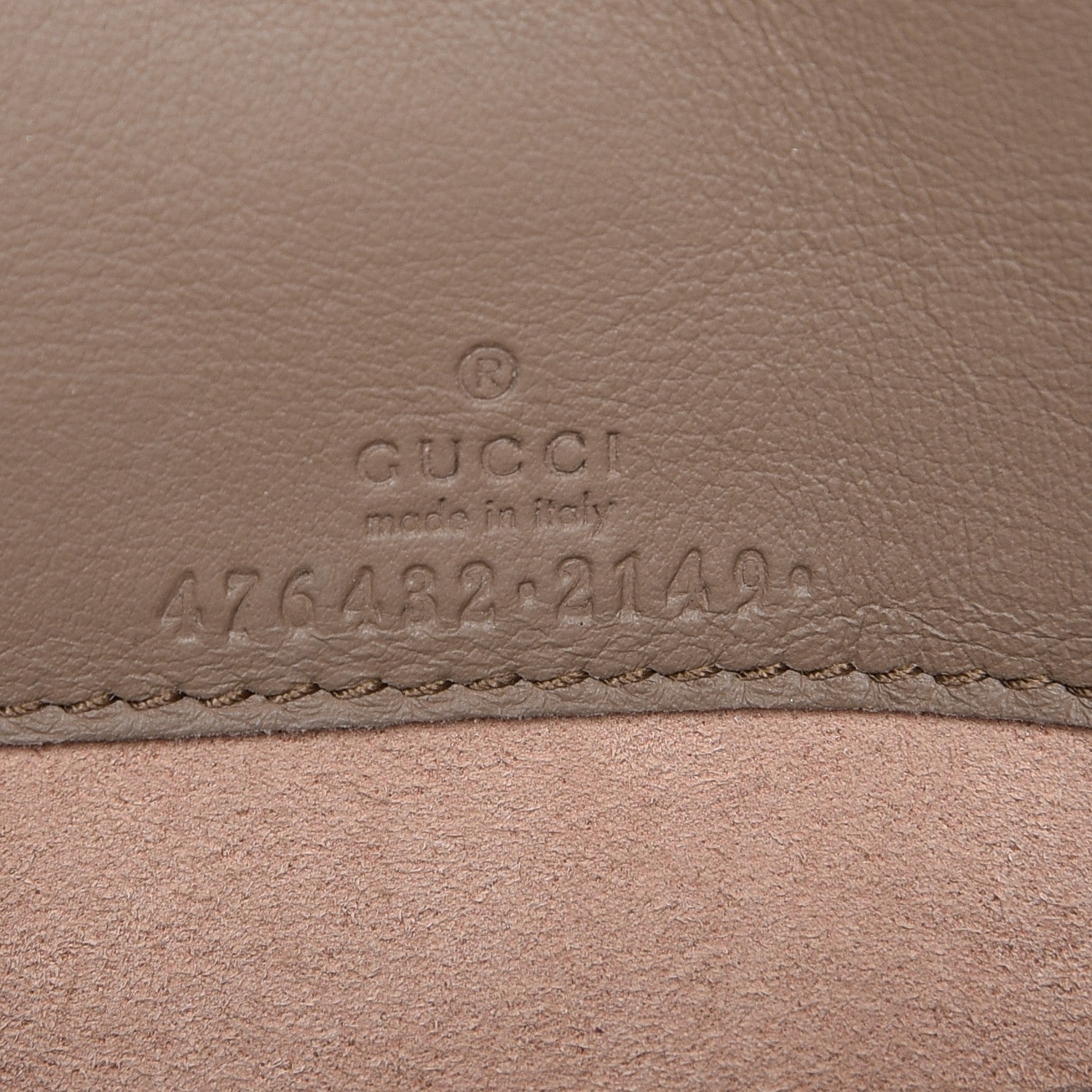 Gucci GG Supreme Monogram Super Mini Dionysus Shoulder Bag Taupe 7 of 9