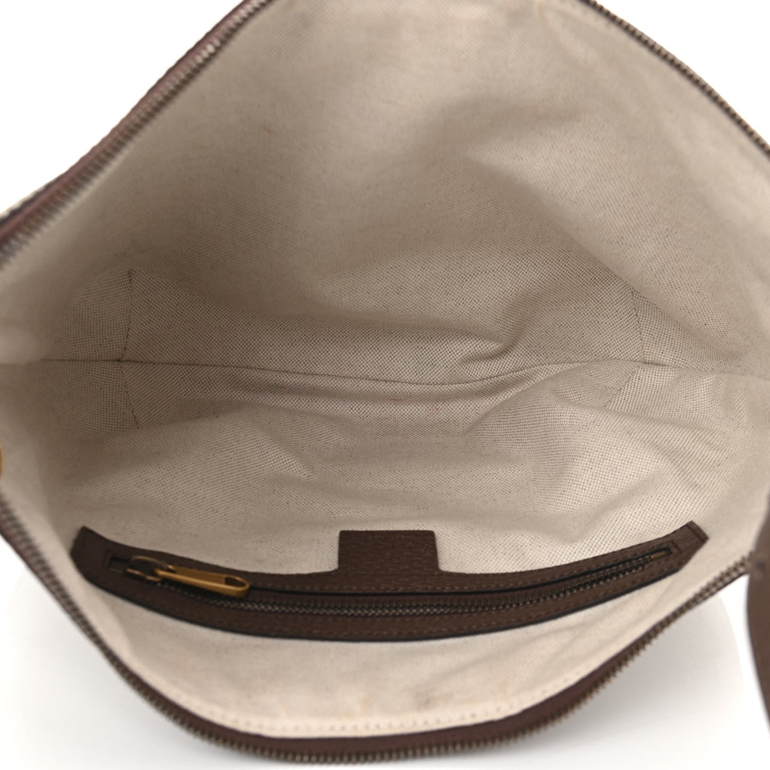 Gucci GG Supreme Monogram Web Small Ophidia Half Moon Hobo Brown 7 of 12