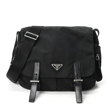 Prada Tessuto Nylon Vela Messenger Bag Black 1 of 10