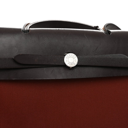 Hermes Toile Vache Hunter Herbag Zip 39 MM Rouge H Ebene 12 of 12