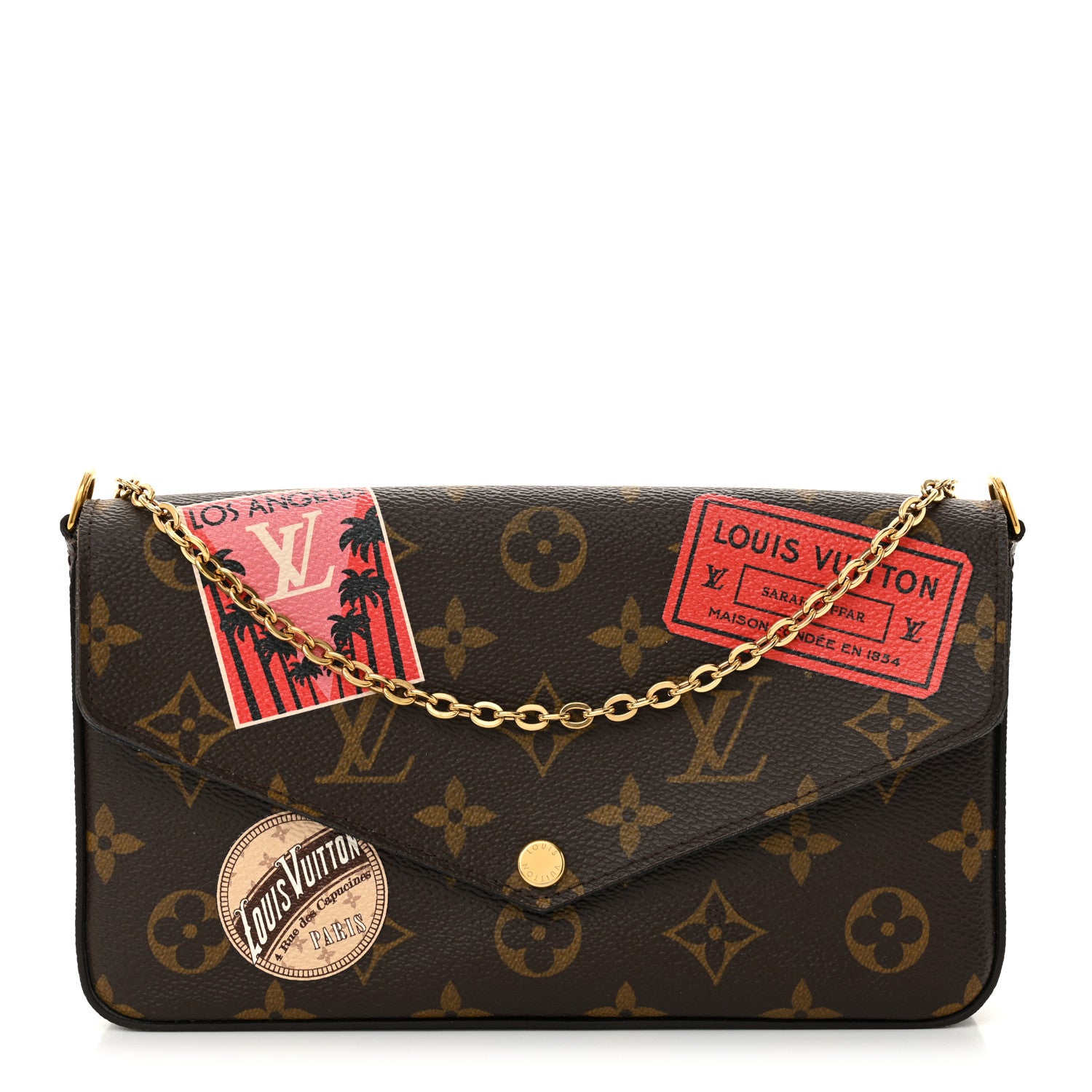 Louis Vuitton Monogram World Tour Pochette 1 of 14