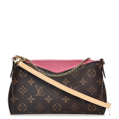 Louis Vuitton Monogram Pallas Clutch Rose Fizzy 1 of 10