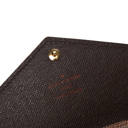 Louis Vuitton Damier Ebene Long Origami Wallet 7 of 7
