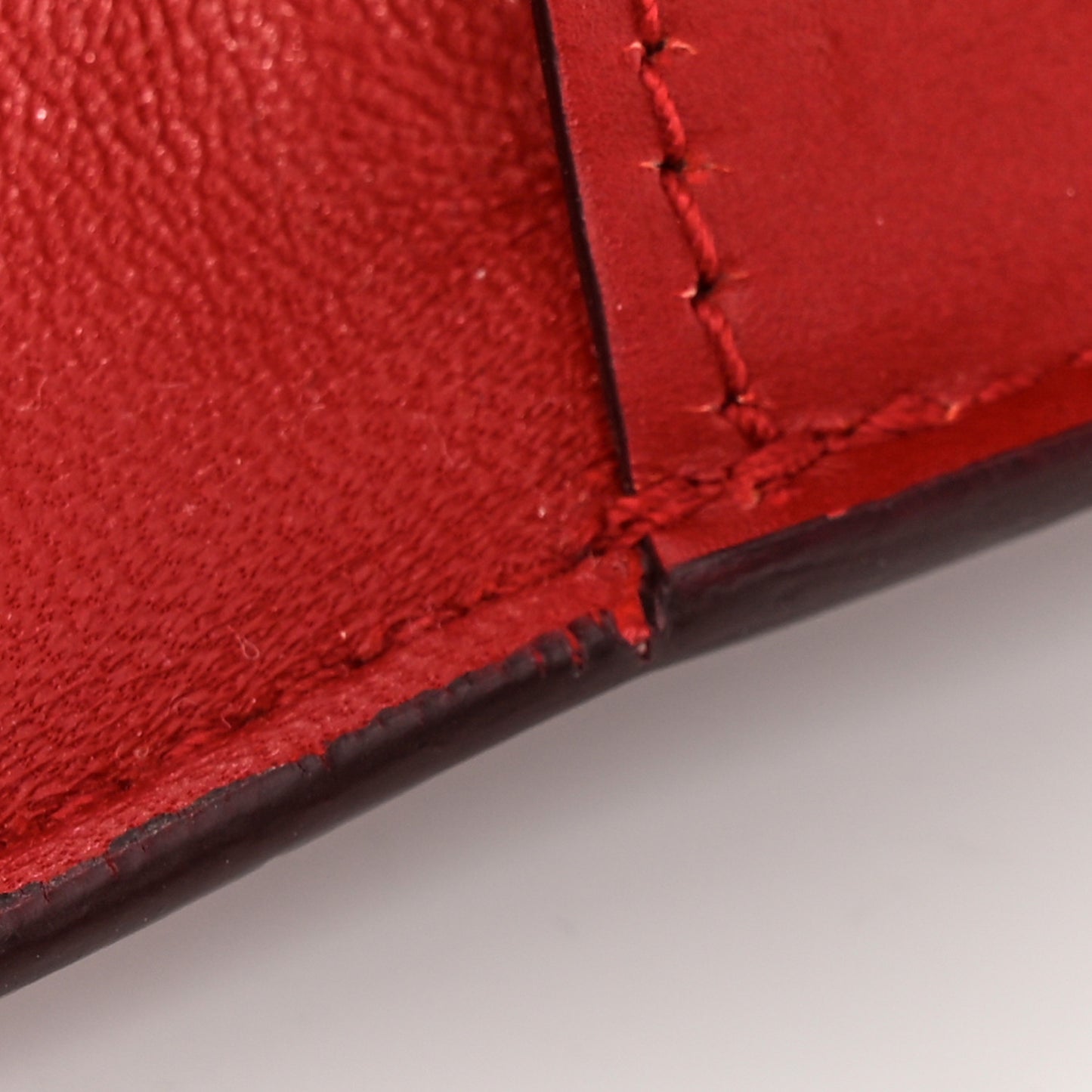 Smooth Calfskin Small Classic Box Flap Bag Red