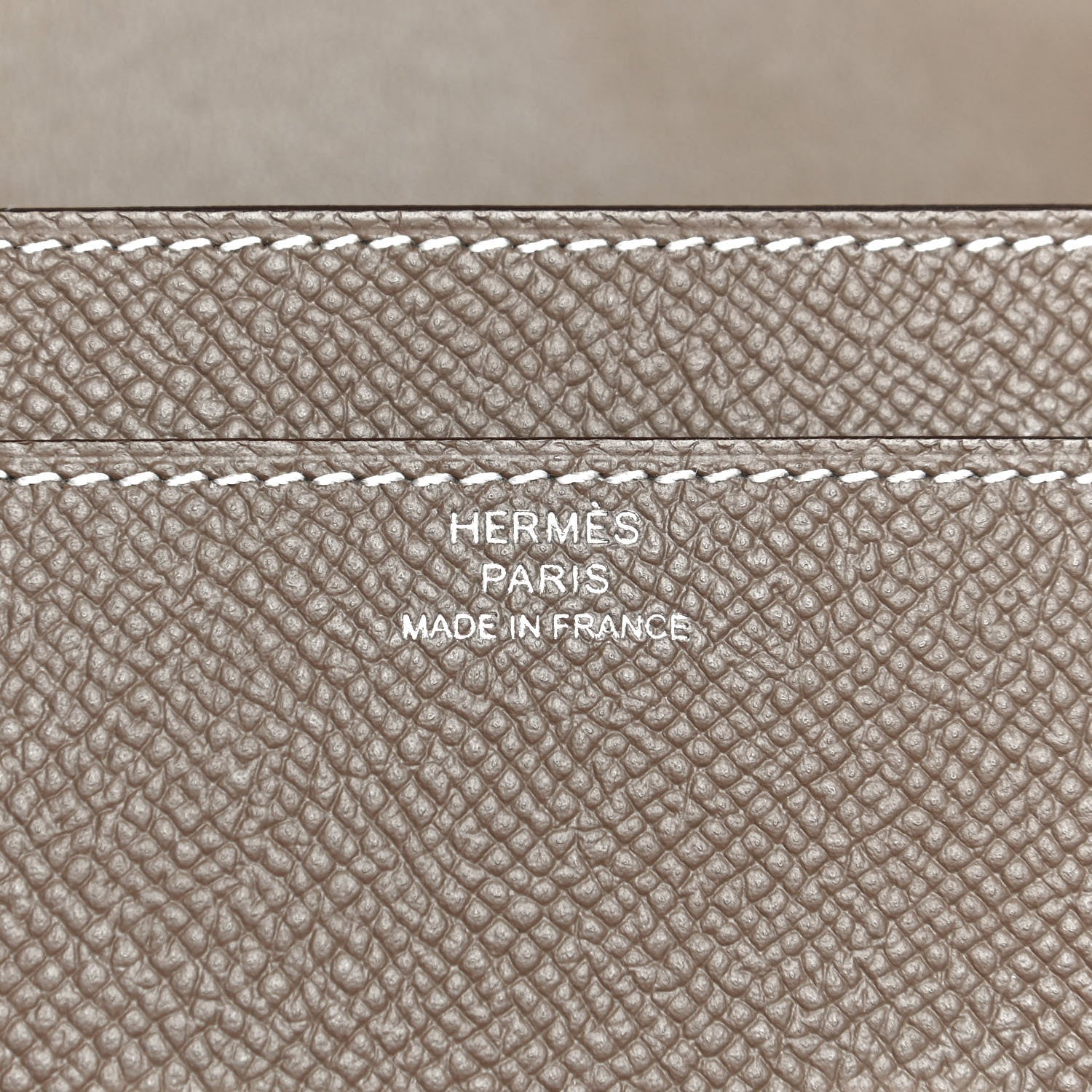 Hermes Epsom Constance Long To Go Wallet Etoupe 5 of 9