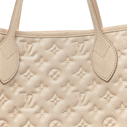Louis Vuitton Empreinte Monogram Summer Stardust Neverfull MM Beige Clair 8 of 11